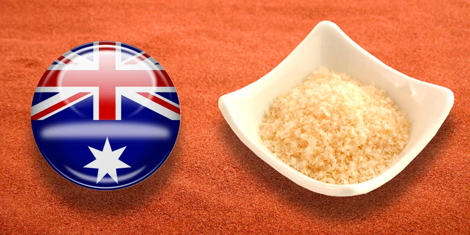 Murray River zout uit Australië Australisch Murray River-zout bestaat uit subtiele, perzikkleurige kristallen.
 De vlokken hebben een milde smaak en zijn ideaal om te kruiden of als keukenzout. Ze smelten letterlijk tussen je vingers.