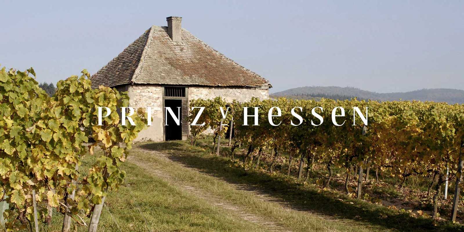 Prince of Hesse vingard - Rheingau vinregion Vingarden PRINZ VON HESSEN i Johannisberg i Rheingau ar en av de framstaende rieslingproducenterna i Tyskland och ar en VDP-grundare av Rheingau regionala forening. Manga erkannanden hemma och utomlands speglar vingarden PRINZ VON HESSEN, som ar pa toppniva. Viner och mousserande viner fran vingarden PRINZ VON HESSEN har vunnit manga utmarkelser och fatt hoga internationella utmarkelser.