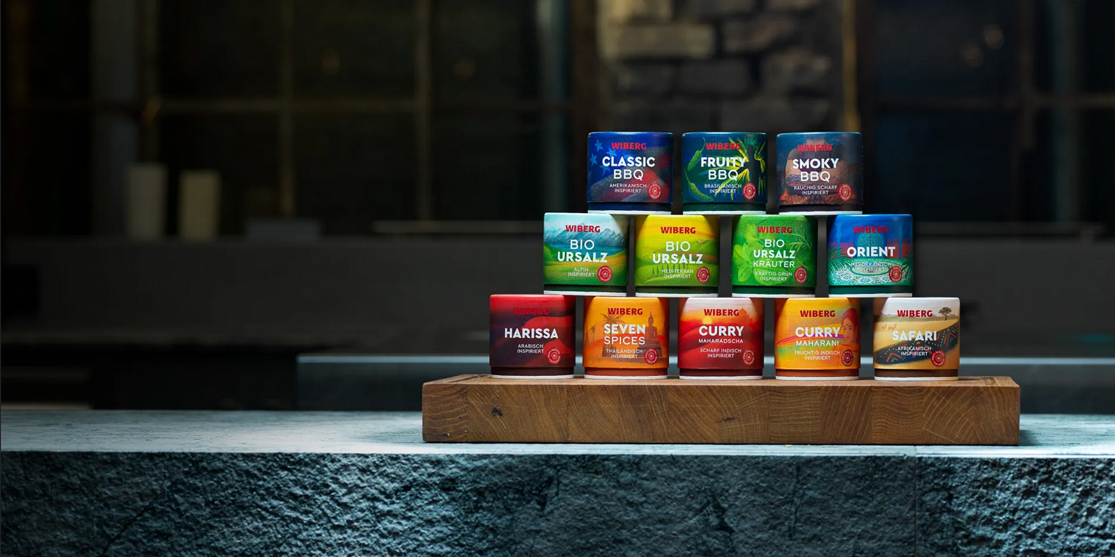 Wiberg inspirat In noua linie de produse inspirata de WIBERG, condimentele de inalta calitate WIBERG sunt acum disponibile si pentru bucataria gourmet privata. Wiberg inspirat In noua linie de produse inspirata de WIBERG, condimentele de inalta calitate WIBERG sunt acum disponibile si pentru bucataria gourmet privata.