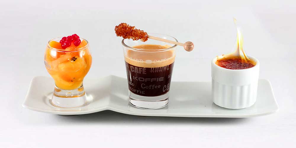 Creme Brulee desserts from Cookal from France 