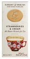 Elegant and English Strawberries + Cream, shortbread cookies with strawberries and cream, Millerund039;s - 140g - pack