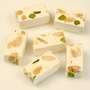 Torrone / nougat / nougat with peanuts, hazelnuts, almonds, from Italy or Spain, etc.