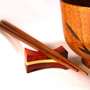 Asian hardware - Bamboo steamer
- Chopsticks and rests
- Spoons, porcelain, cleavers, etc.
- Wok and accessories