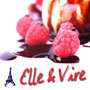Dessert Zubereitung von Elle & Vire und andere Creme Brulee, Creme mit Valrhona Schokolade, Panna Cotta Basis