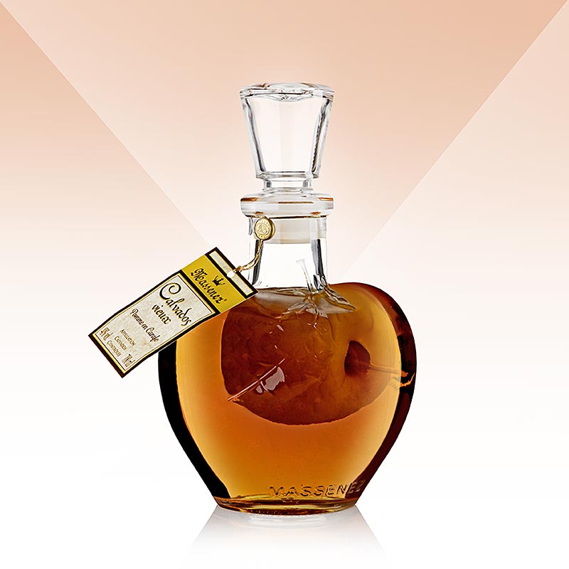 Massenez Calvados Vieux Pomme en Carafe 40% Vol., 700 ml, Flasche
