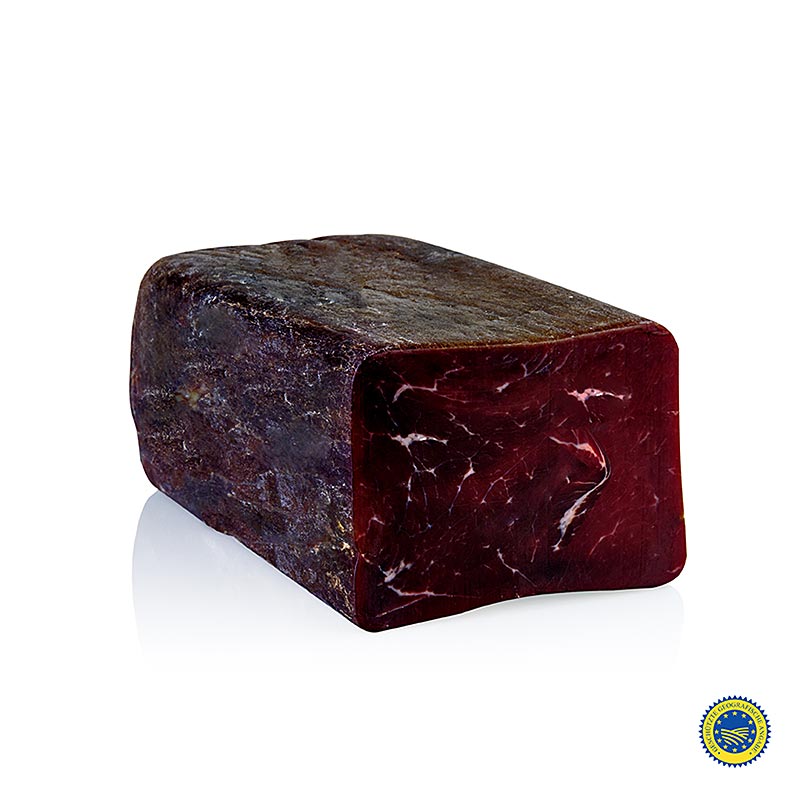 Bndner Fleisch, g.g.A., luftgetrocknetes Rindfleisch aus der Schweiz,  ca.1.000 g, Vakuum | GOURMET VERSAND Online Shop