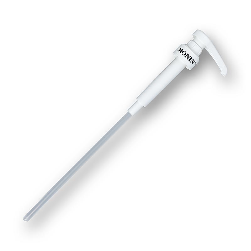 Produktbild von Monin Siruppumpe Für 0,7l Glasflasche – 5 Ml Pro Hub, Inkl. Flexibles Steigrohr + Reinigungsbürste, Für Zuhause Und Gastronomie