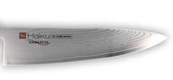 Haiku Damast HD-06 Damast Kochmesser, 20cm, Kirschholz, 32-fach gefaltet - 1 St - Schachtel Haiku Damast HD-06 Damast Kochmesser, 20cm, Kirschholz, 32-fach gefaltet - 1 St - Schachtel