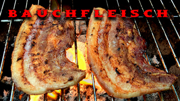 Grillbauch fertig mariniert vom Schwein, Landmetzgerei Heinrichs - 2x ca. 150 g - Vakuumverpackung Grillbauch fertig mariniert vom Schwein, Landmetzgerei Heinrichs - 2x ca. 150 g - Vakuumverpackung