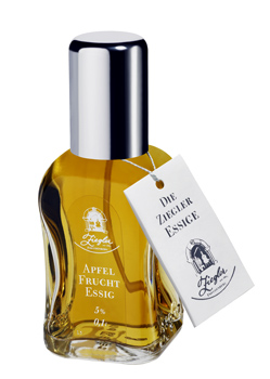 Ziegler Apfel Fruchtessig, im Zerstäuber, 5% Säure - 100 ml - Flasche Ziegler Apfel Fruchtessig, im Zerstäuber, 5% Säure - 100 ml - Flasche