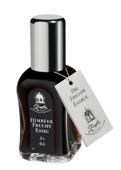 Ziegler Himbeer Fruchtessig, im Zerstäuber, 5% Säure - 100 ml - Flasche Ziegler Himbeer Fruchtessig, im Zerstäuber, 5% Säure - 100 ml - Flasche