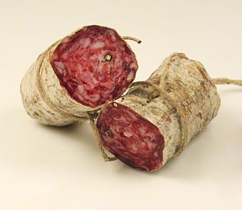 Salami Cinghiale 50% Wildschwein, Montalcino Salumi - ca. 400 g - - Salami Cinghiale 50% Wildschwein, Montalcino Salumi - ca. 400 g - -