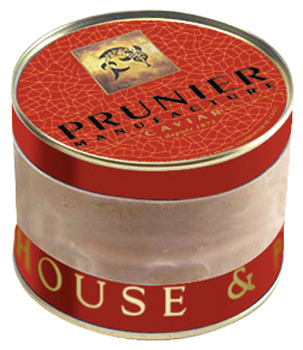 Prunier Caviar St. James de Caviar House y Prunier (Acipenser baerii) - 125g - Lata original con goma.