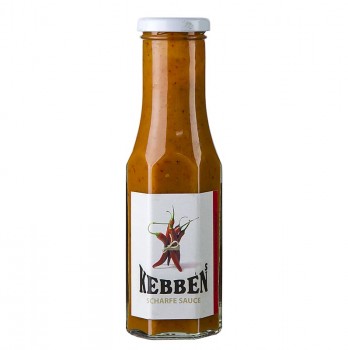Kebben`s scharfe Sauce (Grill Sauce) - 250 ml - Glas