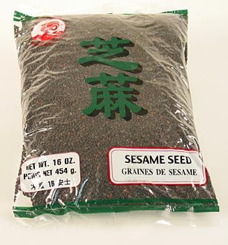 Sesam-Samen, ungeschält, schwarz - 454 g - Beutel Sesam-Samen, ungeschält, schwarz - 454 g - Beutel