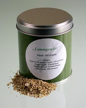 Lammgew�rzmischung mit Fleur de Sel Altes Gew�rzamt, Ingo Holland - 80 g - www.gourmet-versand.com