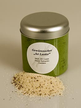 Gew�rzzucker Sri Lanka, Altes Gew�rzamt, Ingo Holland - 200 g - www.gourmet-versand.com