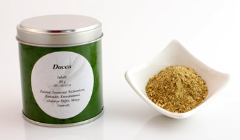 Ducca, Gewürzmischung, Äthiopische Fischpanade, Altes Gewürzamt, Ingo Holland - 80 g - Dose Ducca, Gewürzmischung, Äthiopische Fischpanade, Altes Gewürzamt, Ingo Holland - 80 g - Dose