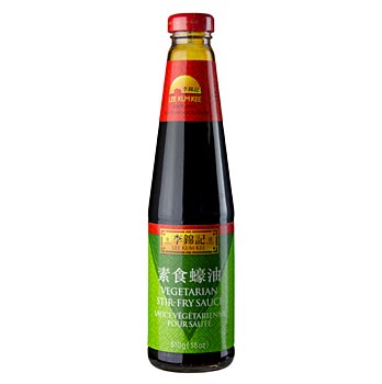Vegetarisk kryddsas med svampsmak, Lee Kum Kee - 510 g - Flaska