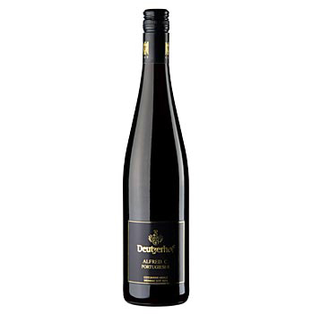 Portugieser Alfred C., Barrique, trocken, 2008er, 13,5% vol. vom Deutzerhof - 0,75 l - Flasche Portugieser Alfred C., Barrique, trocken, 2008er, 13,5% vol. vom Deutzerhof - 0,75 l - Flasche