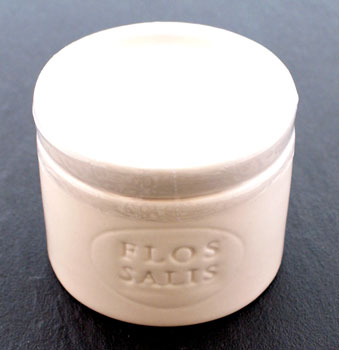 Tisch-Salz-Gefäß Flos Salis®, klein, rund, Flor de Sal-Auslese - 100 g - Lose