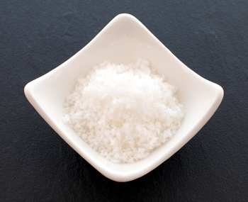 Tisch-Salz-Gefäß Flos Salis®, klein, rund, Flor de Sal-Auslese - 100 g - Lose Tisch-Salz-Gefäß Flos Salis®, klein, rund, Flor de Sal-Auslese - 100 g - Lose
