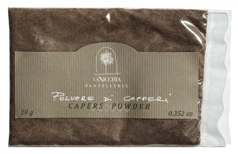 Polvere di capperi, Kapernpulver, La Nicchia - 10 g - Beutel