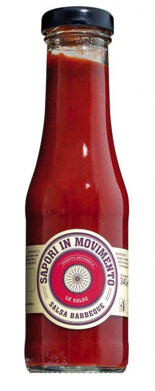 Salsa barbecue, barbecue sauce, sapori in Movimento - 300 ml - Glass