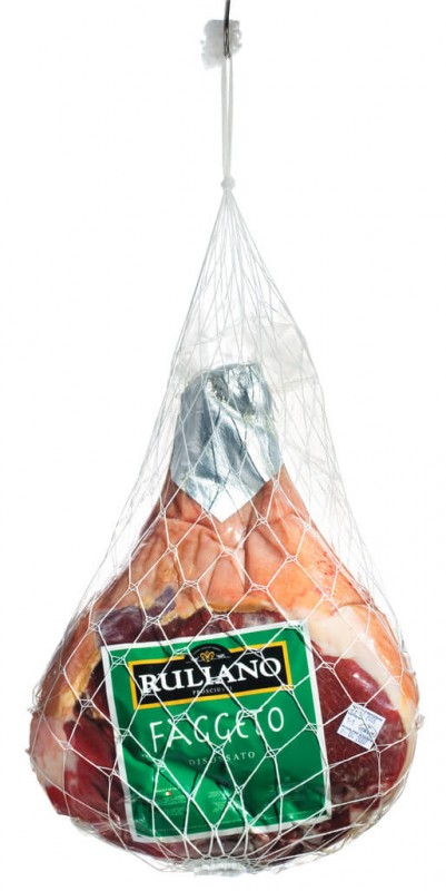 Prosciutto Faggeto, boerenham Faggeto, 12 maanden gerijpt, Ruliano - ongeveer 7 kg - stuk