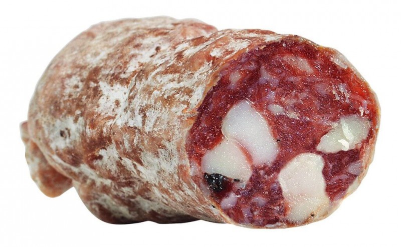 Salame di Cinta Senese biologico, Salami vom Cinta Senese, Bio, Savigni - ca. 600 g - kg