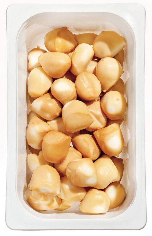 Scamorzino nocciole affumicato, Geräucherte Scamorzabällchen, Guffanti - ca. 1 kg - kg Scamorzino nocciole affumicato, Geräucherte Scamorzabällchen, Guffanti - ca. 1 kg - kg