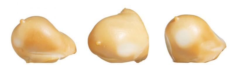 Scamorzino nocciole affumicato, Geräucherte Scamorzabällchen, Guffanti - ca. 1 kg - kg Scamorzino nocciole affumicato, Geräucherte Scamorzabällchen, Guffanti - ca. 1 kg - kg