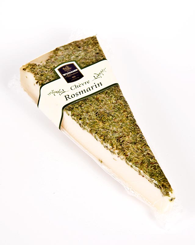 Wijngaard Affine, fromage de chèvre raffiné au romarin - 120 g - vide