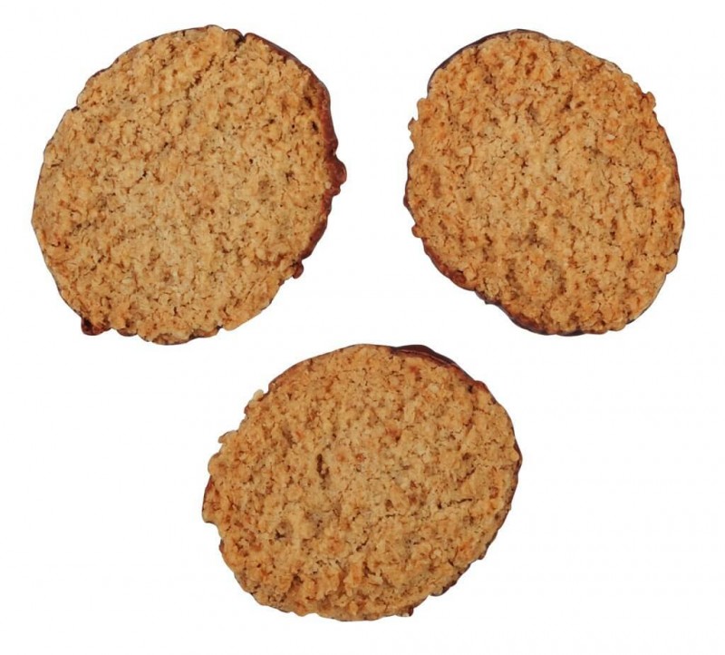 Chokoladehavre smuldrer, havrekiks med mælkeschokolade, cartwright og