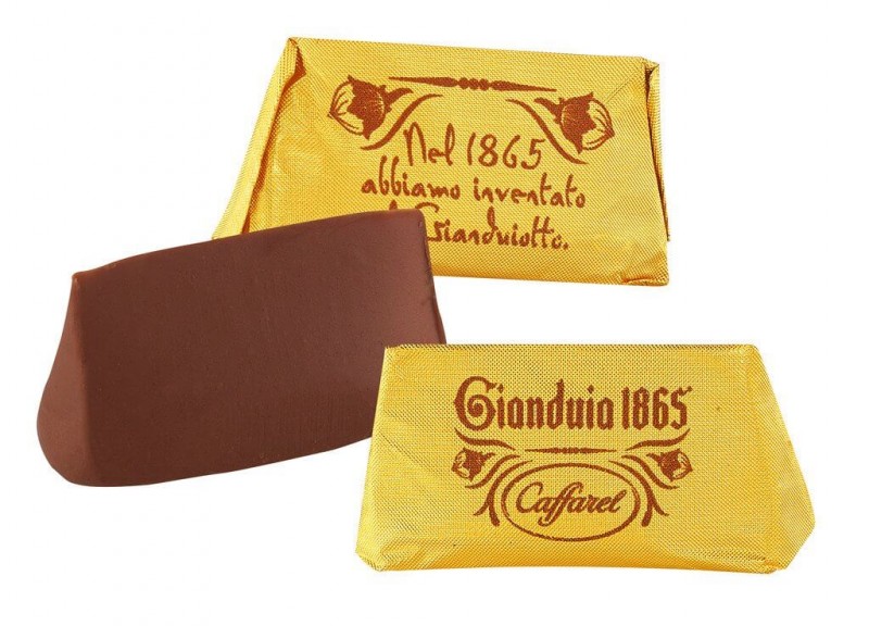 Gianduiotti classici, in astuccio, Haselnuss-Nougat-Pralinen, Packung, Caffarel - 85 g - Packung Gianduiotti classici, in astuccio, Haselnuss-Nougat-Pralinen, Packung, Caffarel - 85 g - Packung