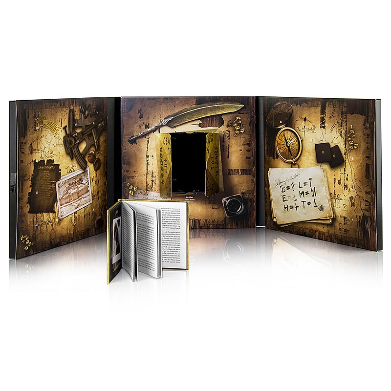 Adventskalender Criminal Christmas 3 - und Buch, mit Alkohol Peters - 255 g - Schachtel Adventskalender Criminal Christmas 3 - und Buch, mit Alkohol Peters - 255 g - Schachtel