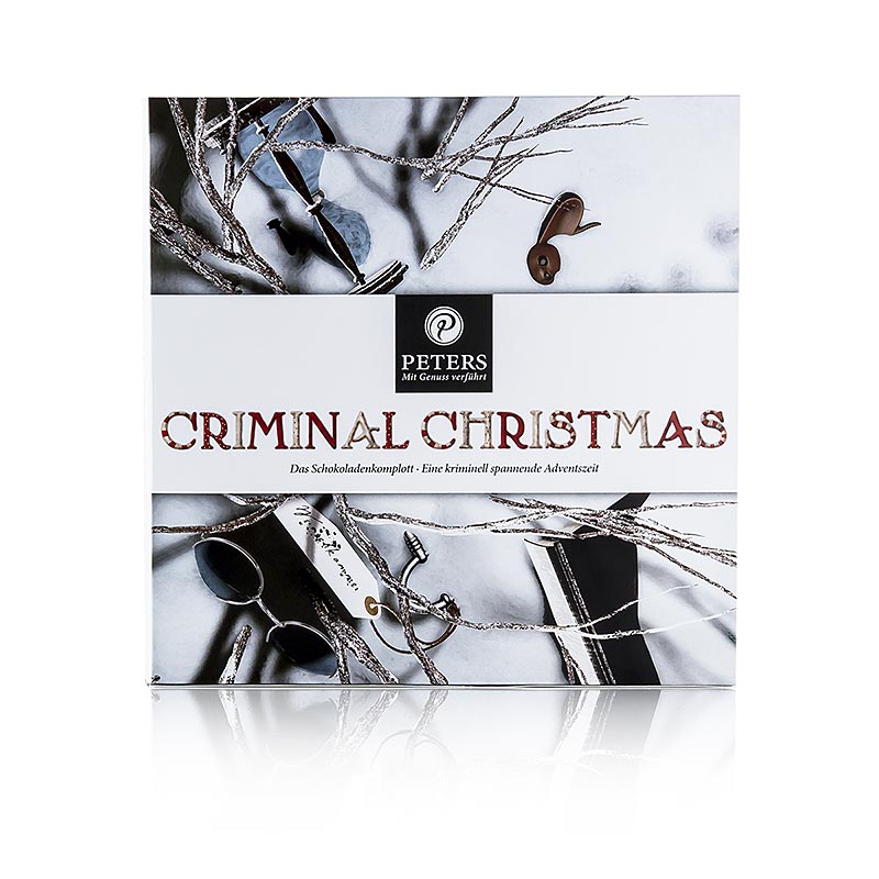 Adventskalender Criminal Christmas II - 24 Pecare Schokotafeln und Buch - 255 g - Packung Adventskalender Criminal Christmas II - 24 Pecare Schokotafeln und Buch - 255 g - Packung