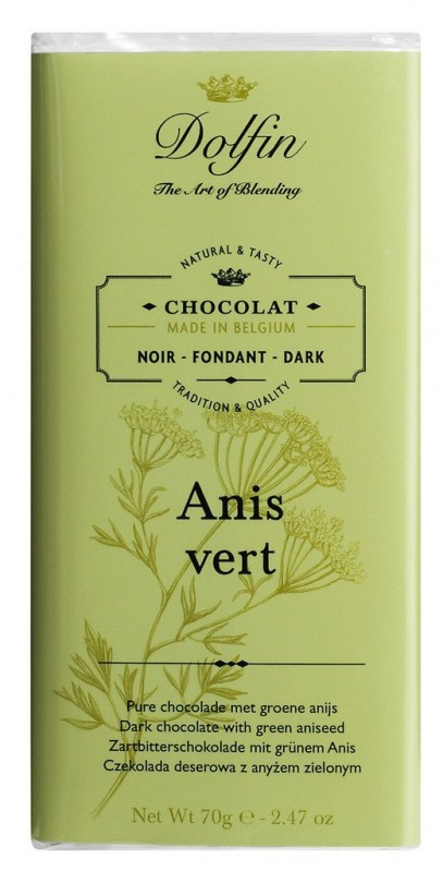 Dolfin Dark chocolate with anis vert (5413415237308)