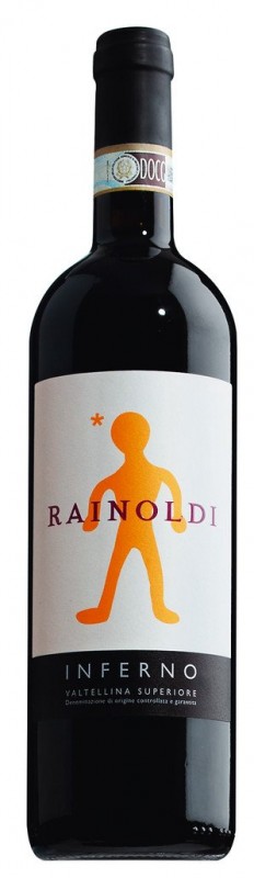 Rot, Inferno Valtellina Superiore DOCG, Aldo Rainoldi - 0,75 l - Flasche Rot, Inferno Valtellina Superiore DOCG, Aldo Rainoldi - 0,75 l - Flasche