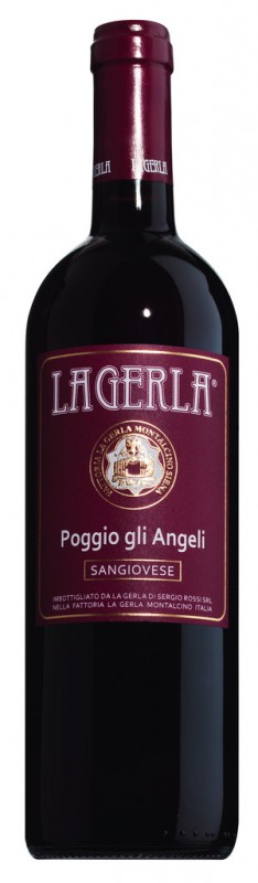 Rotwein, Sangiovese IGT Poggio gli Angeli, La Gerla - 0,75 l - Flasche