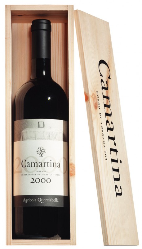 Rotwein, Toscana IGT Camartina, biologico, Agricola Querciabella - 0,75 l - Flasche Rotwein, Toscana IGT Camartina, biologico, Agricola Querciabella - 0,75 l - Flasche
