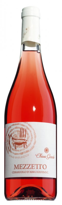 Cerasuolo d`Abruzzo DOC Mezzetto, Bio, Rosewein, Chiusa Grande - 0,75 l - Flasche