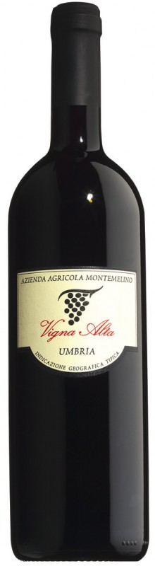 Rot, Umbria Vigna Alta IGT, Montemelino - 0,75 l - Flasche Rot, Umbria Vigna Alta IGT, Montemelino - 0,75 l - Flasche
