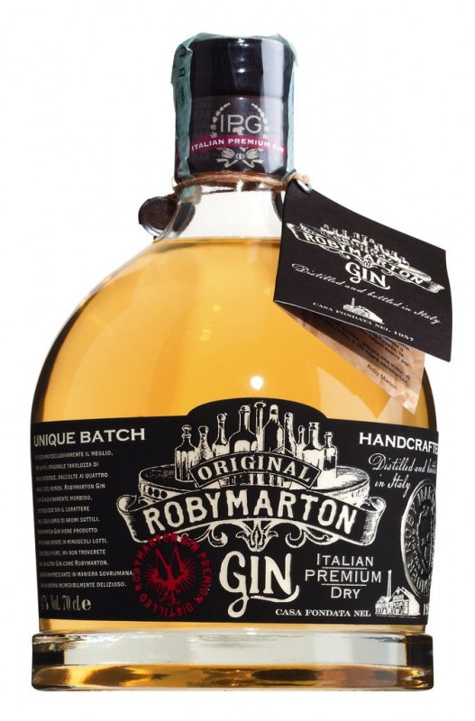 Roby Marton Gin, Gin, Roby Marton - 0,7 l - Flasche Roby Marton Gin, Gin, Roby Marton - 0,7 l - Flasche