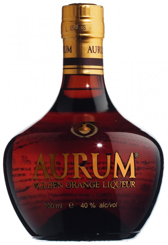 Orange brandy liqueur, AURUM, liqueur dorange, Illsud - 0,7 l - bouteille