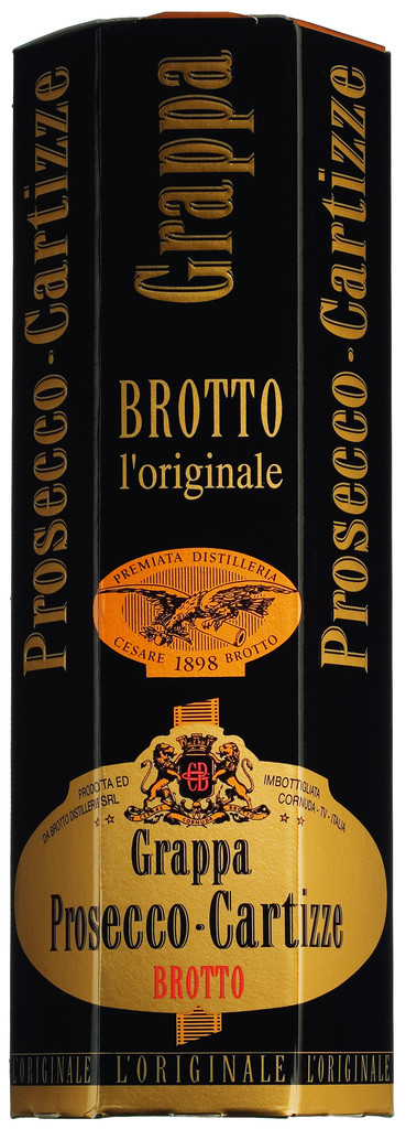 Grappa di Prosecco di Cartizze, Grappa from Prosecco - Pomace, Brotto - 0.7 l - bottle