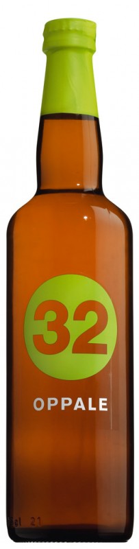 Birra Oppale, light beer, lots of hops, 32 Via dei birrai - 0,75 l - bottle Birra Oppale, light beer, lots of hops, 32 Via dei birrai - 0,75 l - bottle