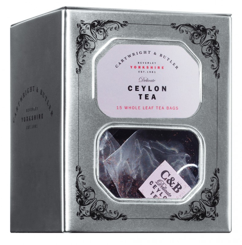 Cylon Tee, Dose, Cylon Tea, tin, Cartwright & Butler - 15 x 3 g - Dose Cylon Tee, Dose, Cylon Tea, tin, Cartwright & Butler - 15 x 3 g - Dose