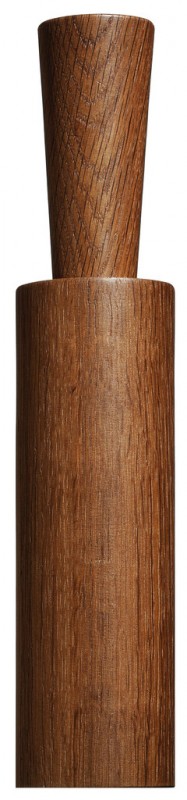 mit Magnetkappe, Pfeffer- und Salzmühle aus Eiche, dunkel, Raumgestalt - 29 x 6 cm - Stück mit Magnetkappe, Pfeffer- und Salzmühle aus Eiche, dunkel, Raumgestalt - 29 x 6 cm - Stück