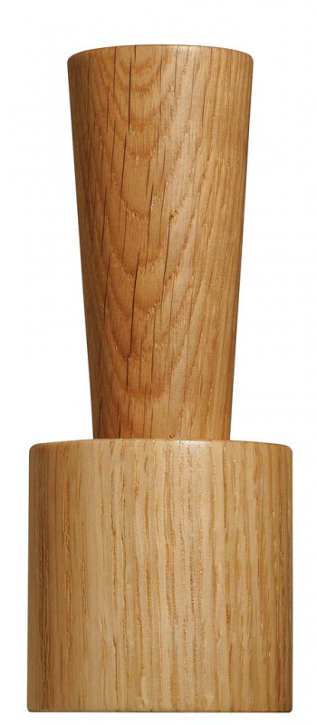Pfeffer- und Salzmühle Mini, aus heller Eiche, Raumgestalt - 14 x 5,5 cm - Stück Pfeffer- und Salzmühle Mini, aus heller Eiche, Raumgestalt - 14 x 5,5 cm - Stück